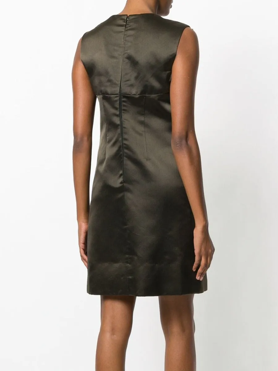 1960's Brown Haute Couture Dress