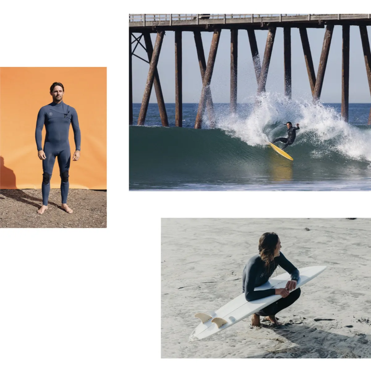 6/5 Mens Vissla 7 SEAS Hooded Full Suit - Newer model