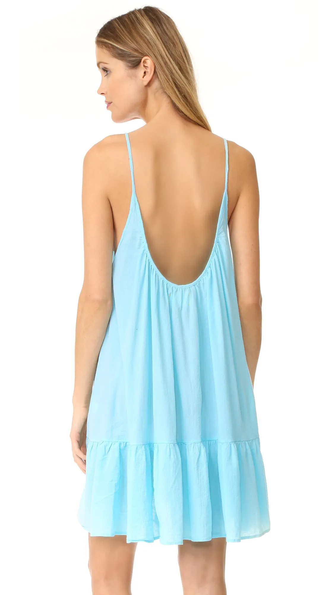 9Seed St. Tropez Ruffle Mini Ocean