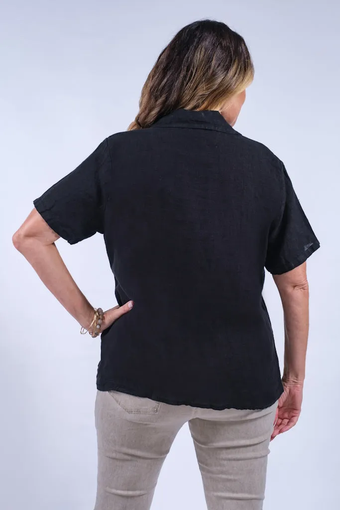 Alorah Darted Button Down Shirt (BSS186)