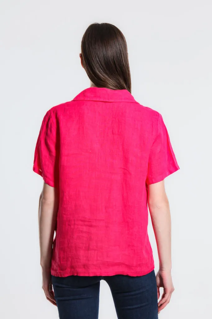 Alorah Darted Button Down Shirt (BSS186)