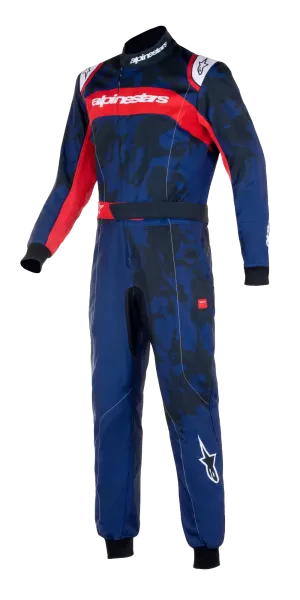 ALPINESTARS 3356123_7138_58 Kart racing suit KMX-9 V2 Graphic 5 Navy / Red, Size 58