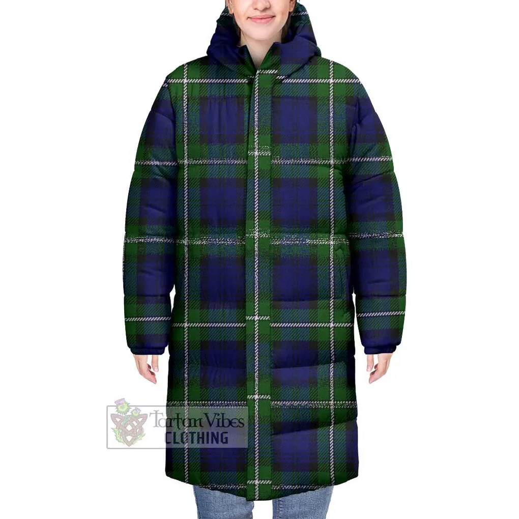 Bannerman Tartan Long Down Jacket