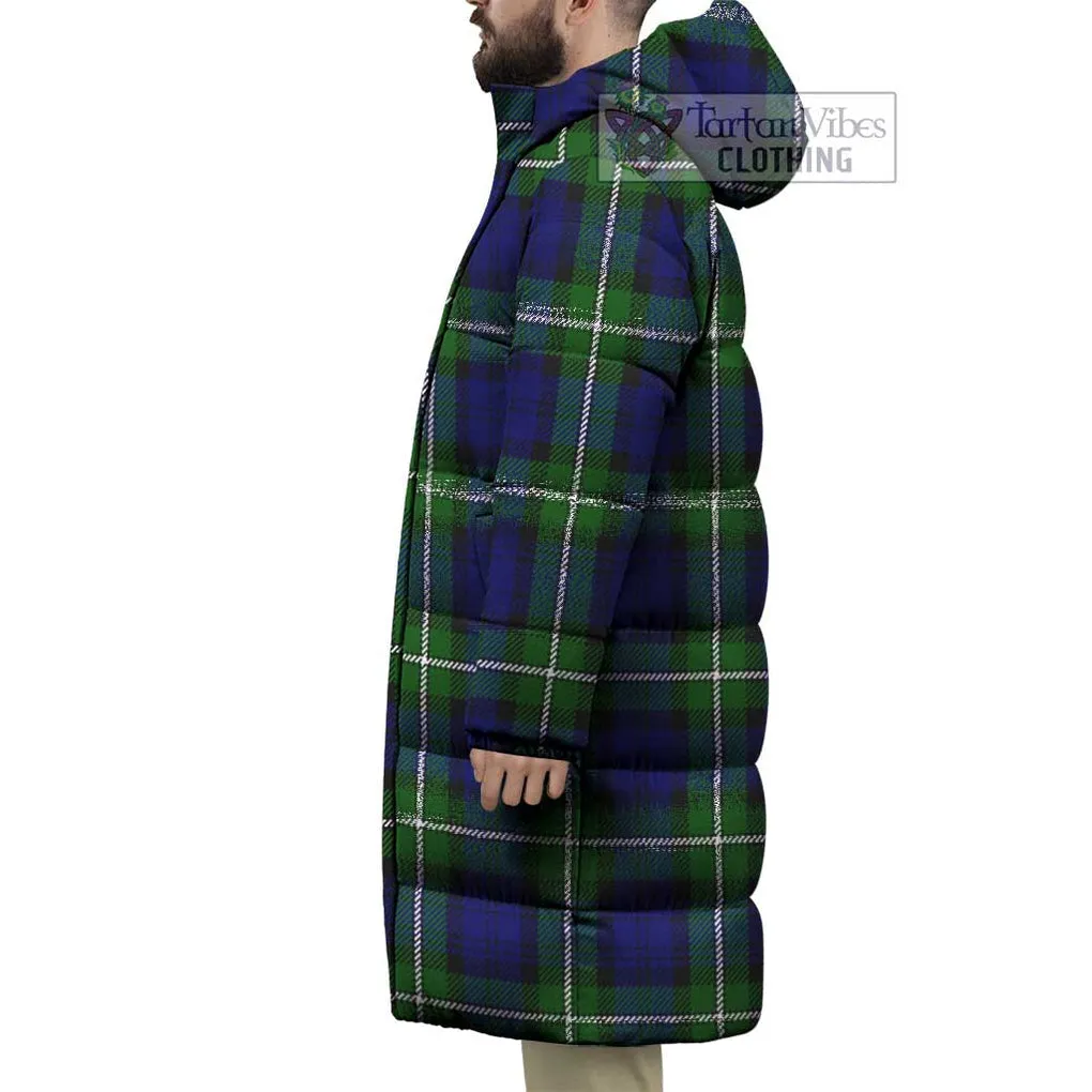 Bannerman Tartan Long Down Jacket