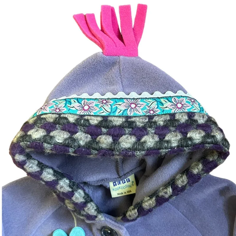 Blossom Lavender Hooded Jacket 3 Months - 6 Years Made in USA