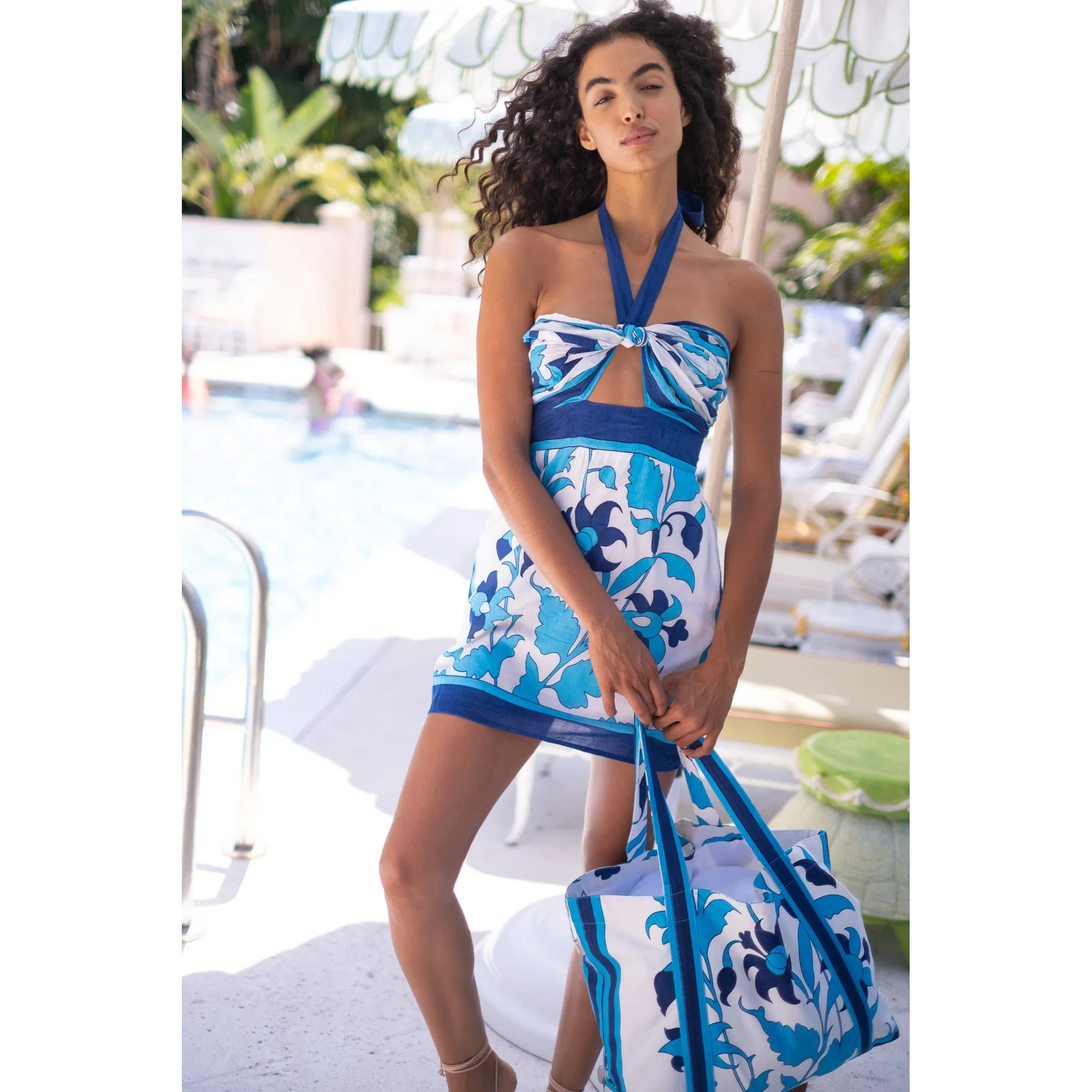 Bowie Halter Mini Dress - Preorder