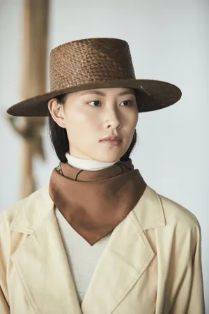 Brown Gina Hat