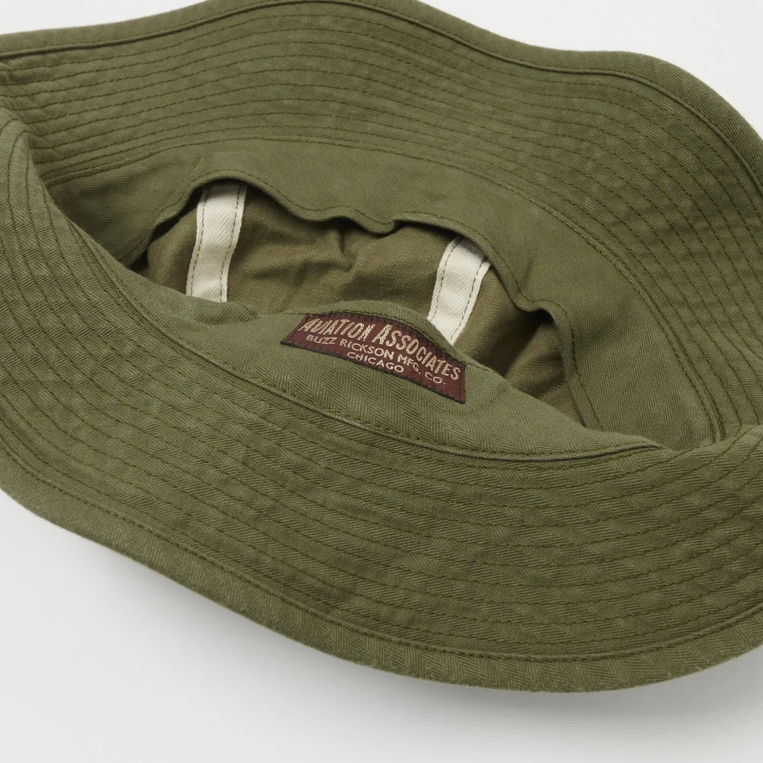 Buzz Rickson's HBT Boonie Hat - Olive Drab