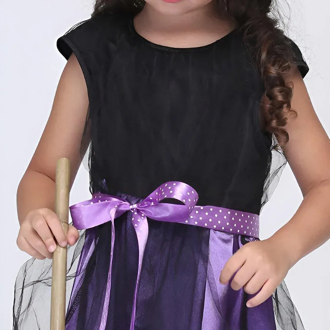 Children's Enchanted Witch Costume - Magical Halloween Dress for Kids