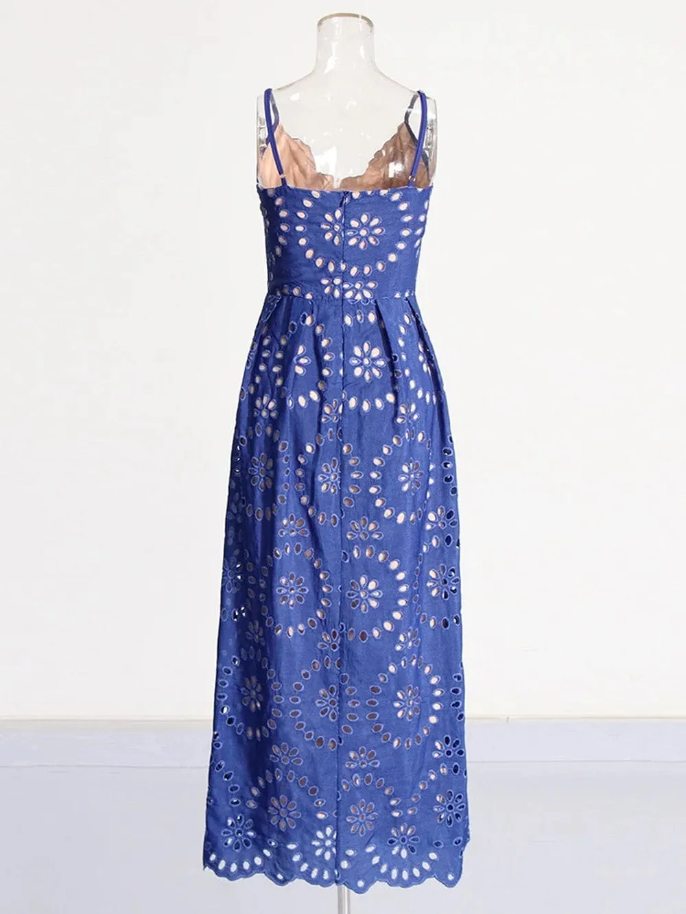 Chloe Sleeveless Backless Maxi Dress