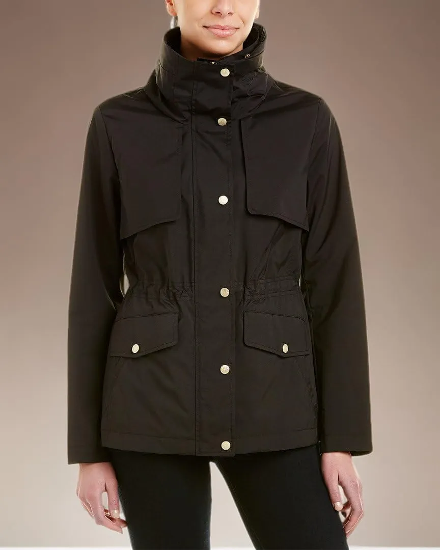 Cole Haan Women's Short Packable Rain Jacket