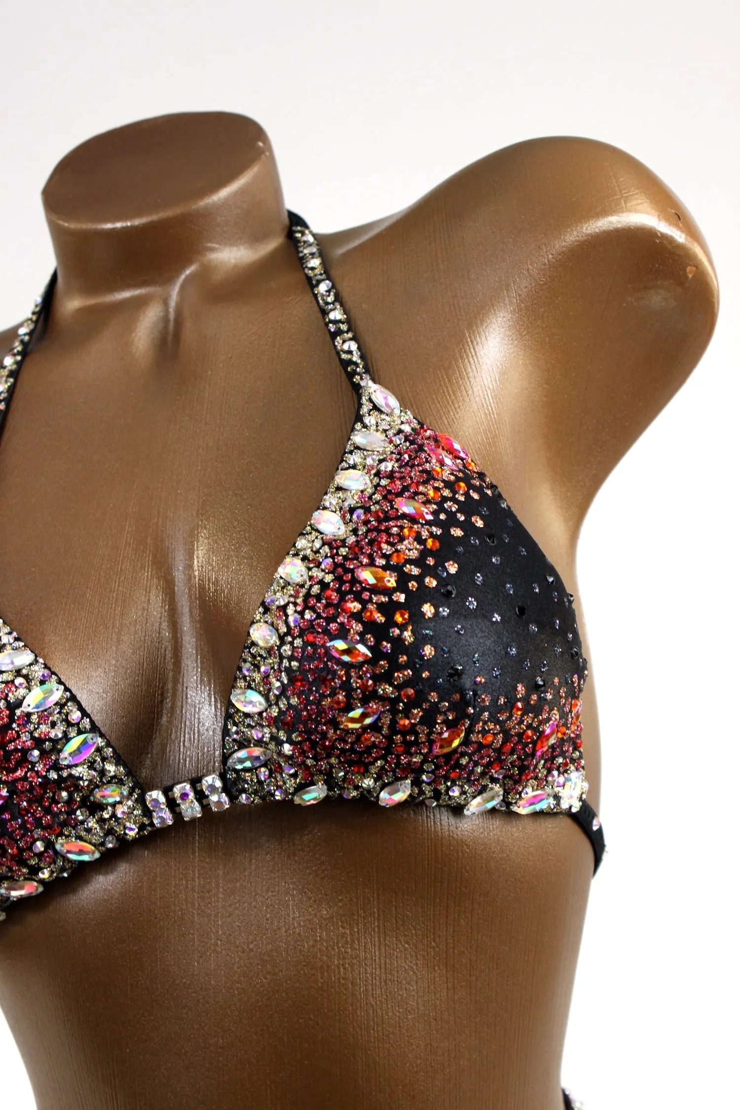 Crystal AB Corners Figure Competition Suit