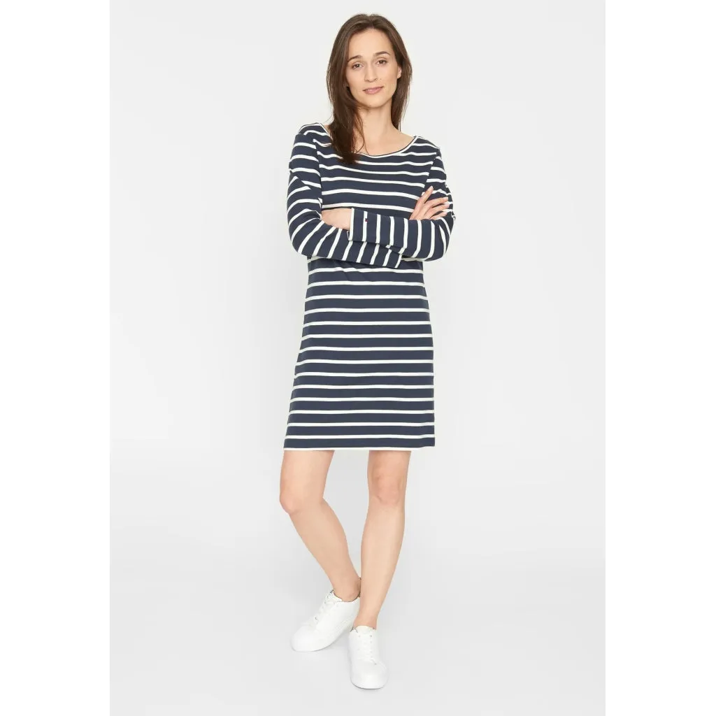 Didde Dress - Navy Stripe