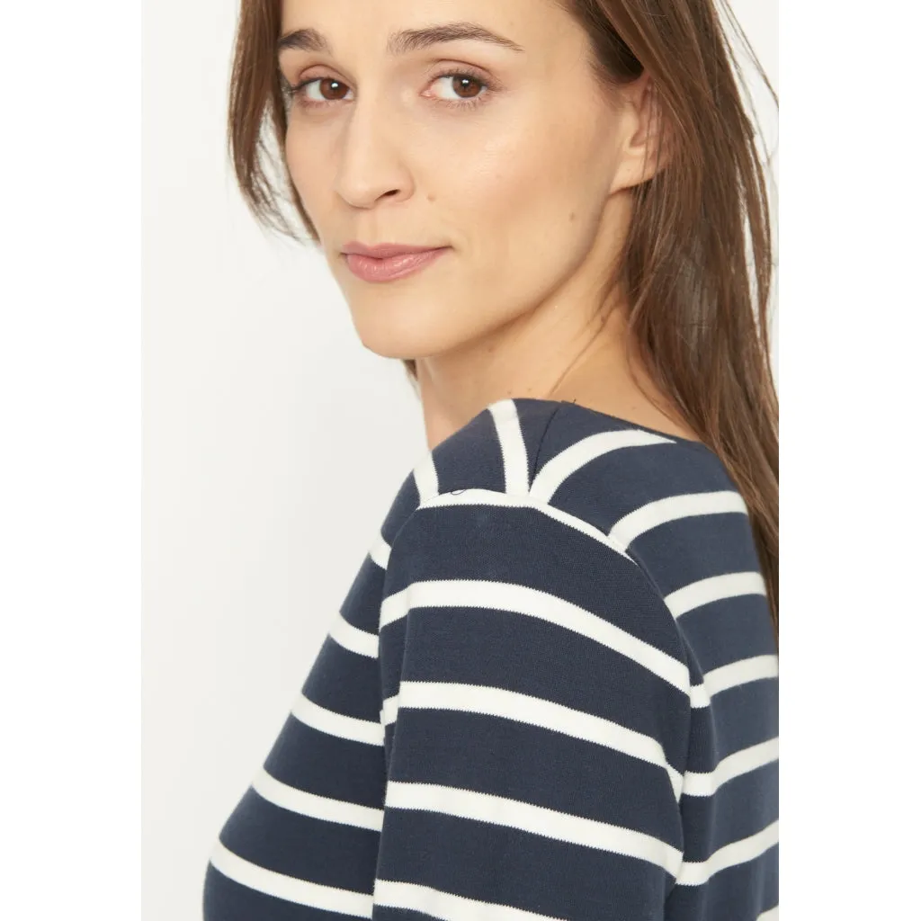 Didde Dress - Navy Stripe