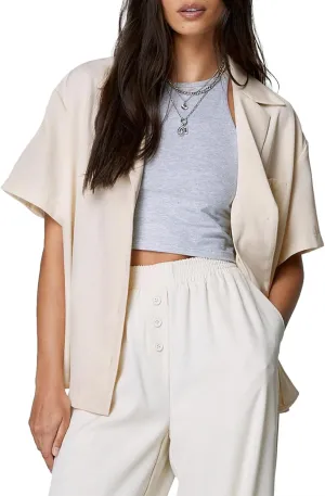 Dokotoo Blazers for Women Business Casual Short Sleeve Lightweight Button Pockets Notched Lapel Collar Work Office Jacket