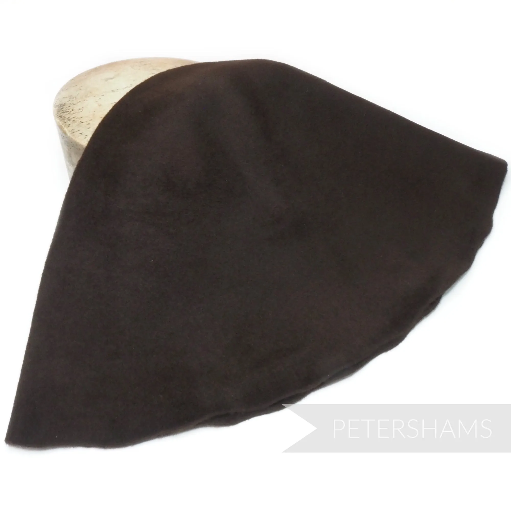 Double Faced Extra Large Peachbloom Fur Felt Cone Hat Body