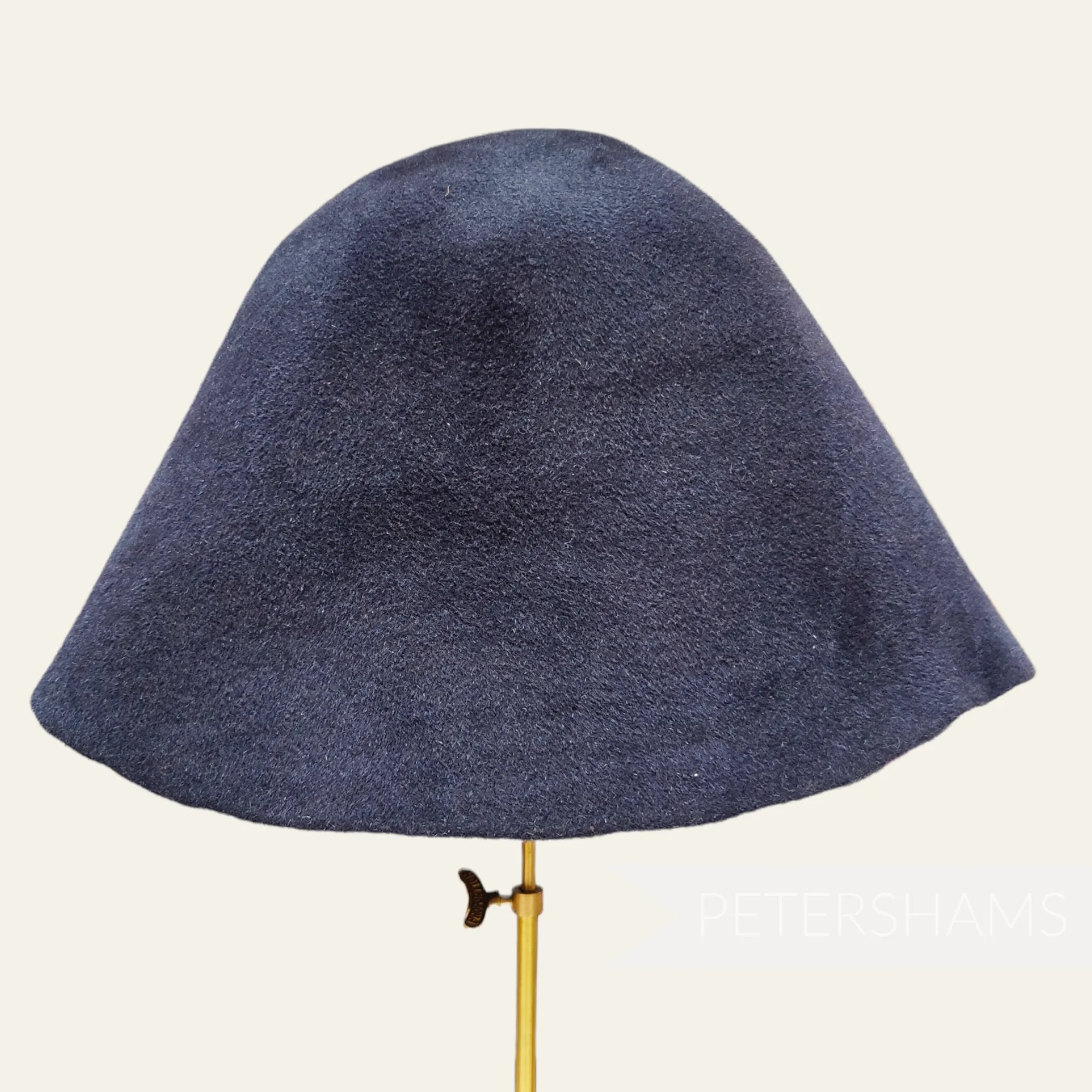 Double Faced Extra Large Peachbloom Fur Felt Cone Hat Body