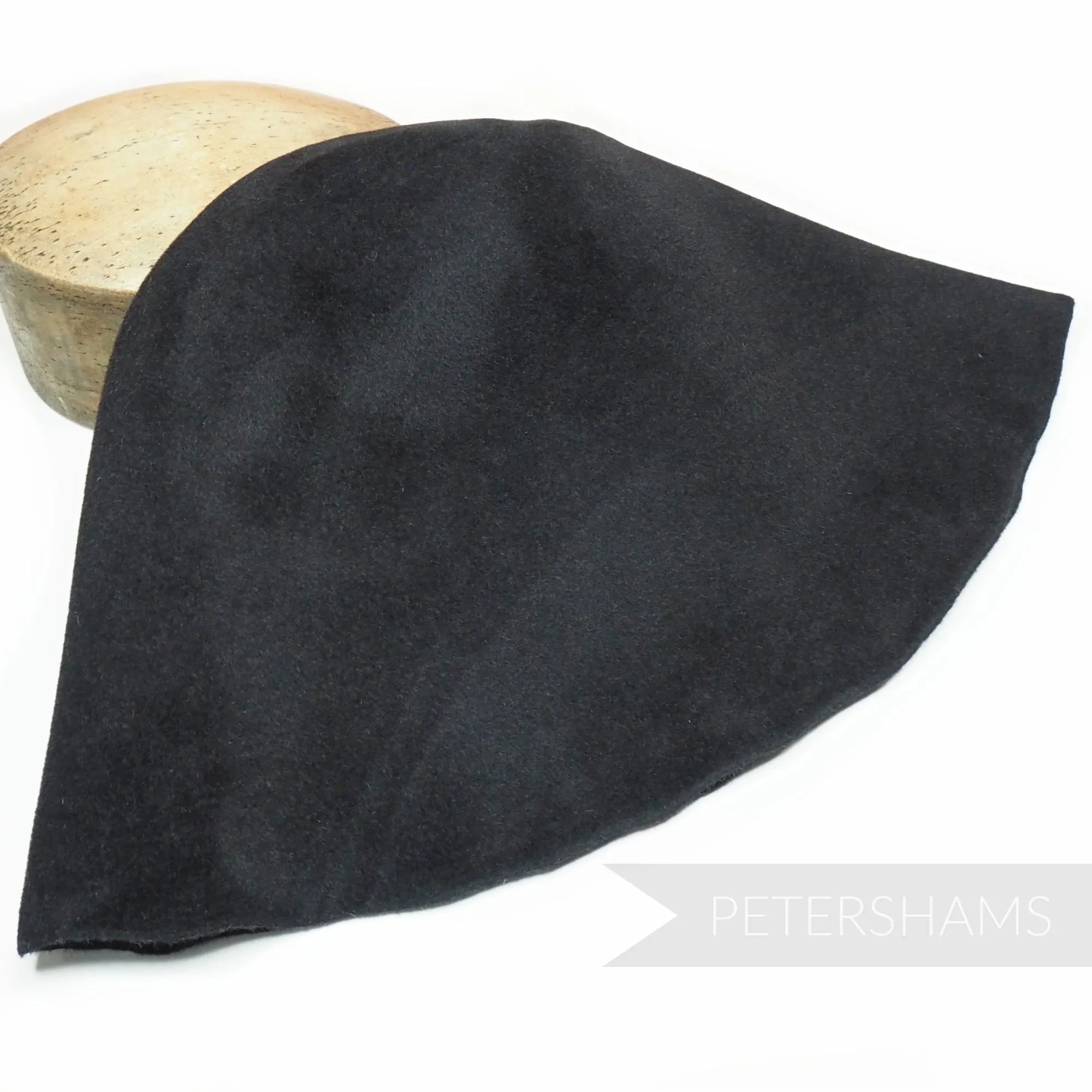 Double Faced Extra Large Peachbloom Fur Felt Cone Hat Body