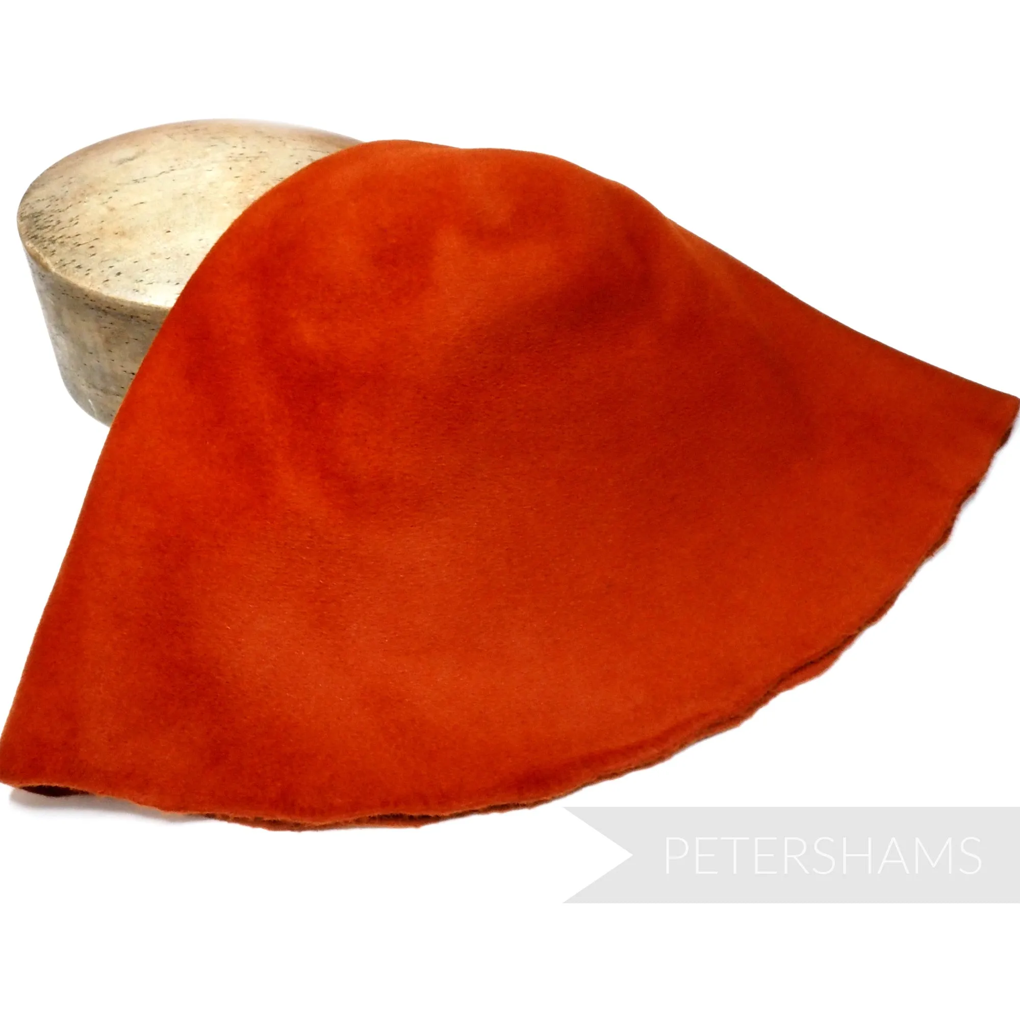 Double Faced Extra Large Peachbloom Fur Felt Cone Hat Body