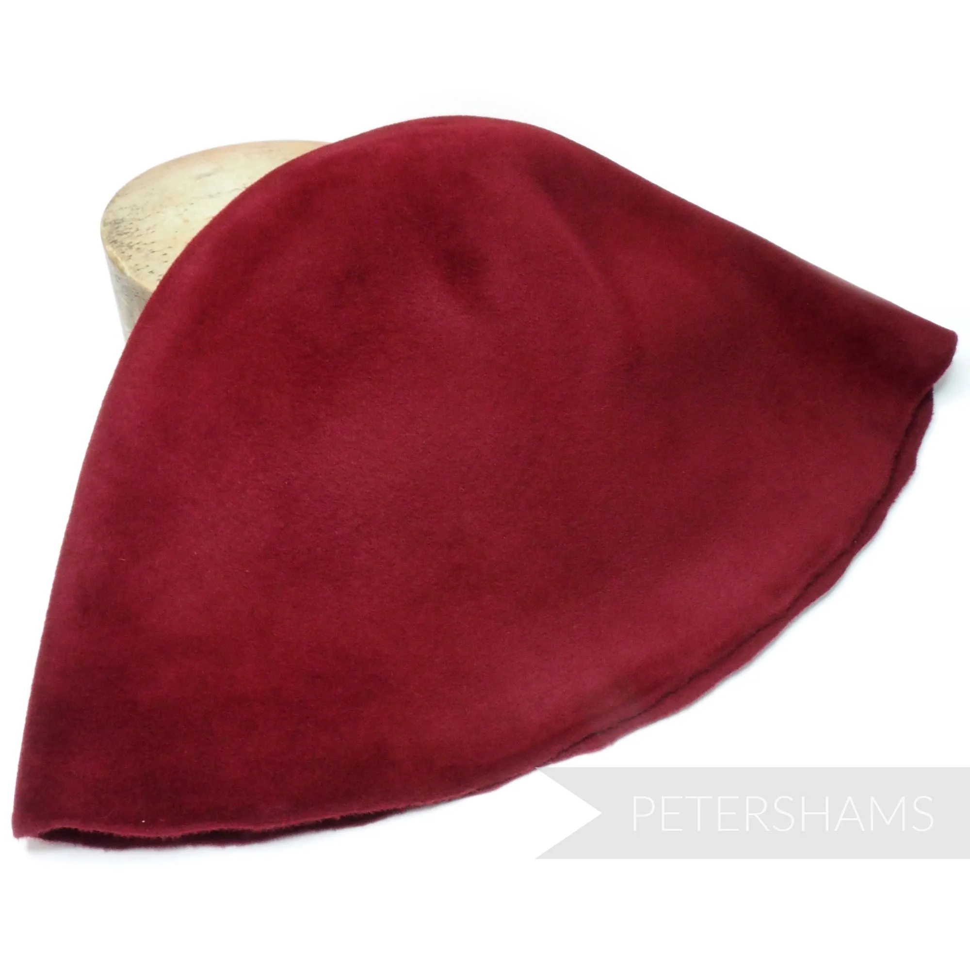 Double Faced Extra Large Peachbloom Fur Felt Cone Hat Body