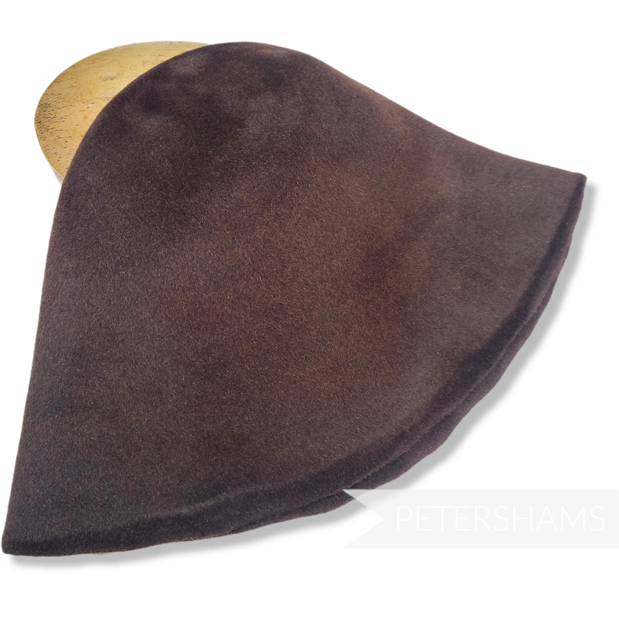 Double Faced Extra Large Peachbloom Fur Felt Cone Hat Body