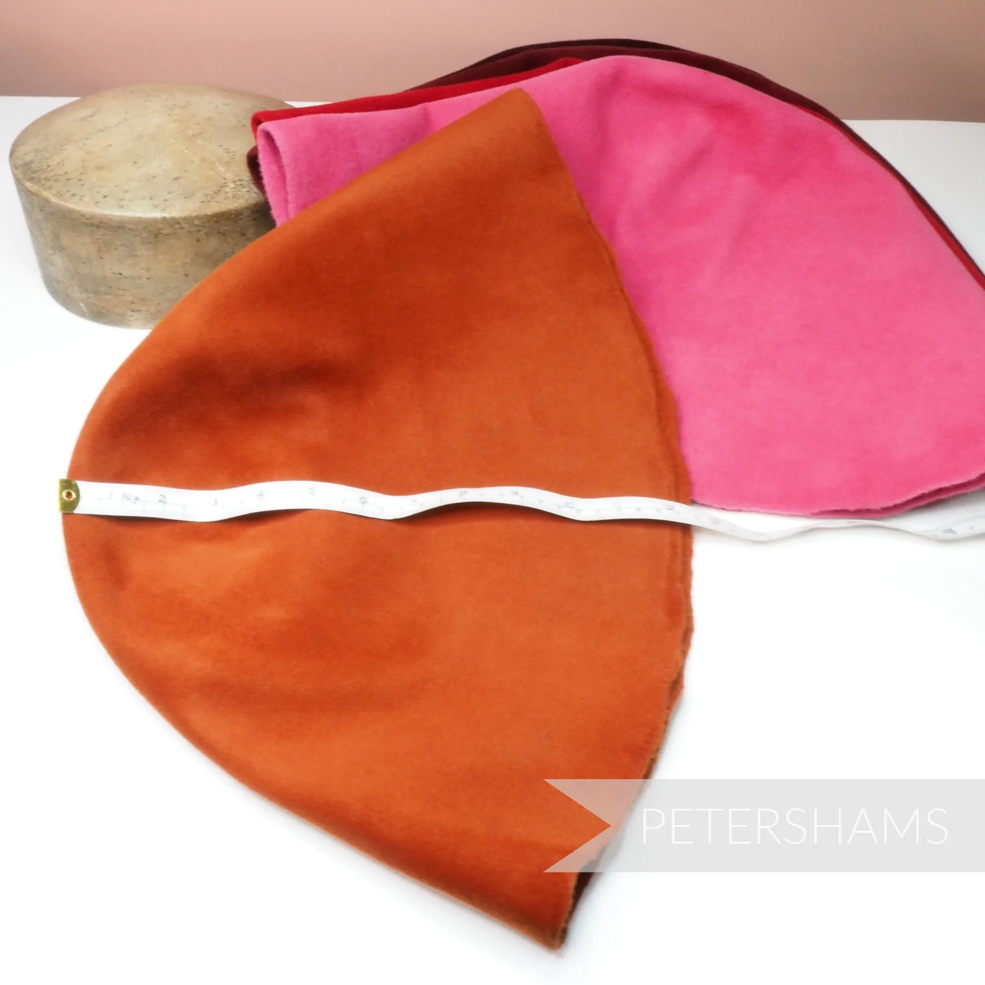 Double Faced Extra Large Peachbloom Fur Felt Cone Hat Body