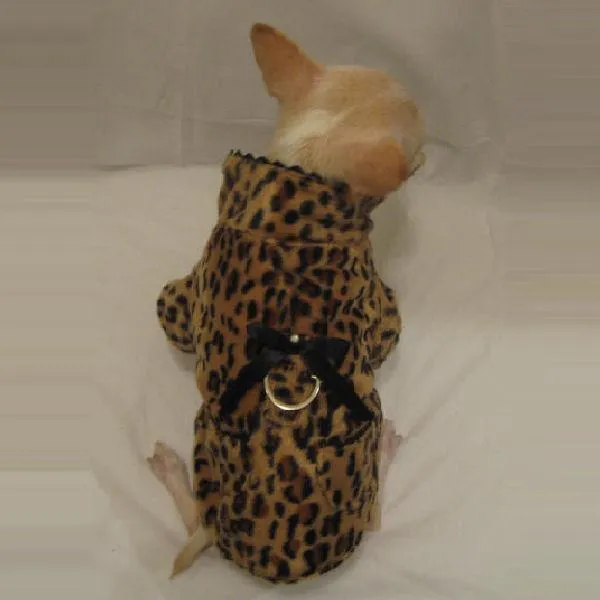 Fur Baby Cheetah Dog Coat
