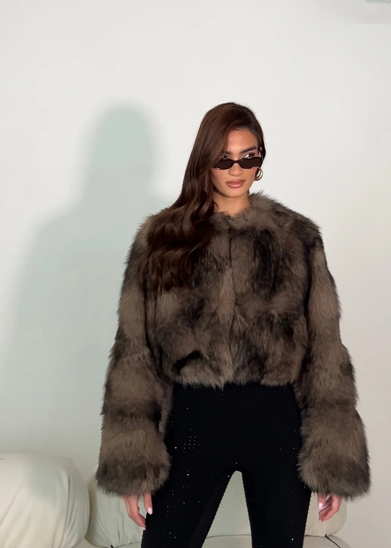 HADI FAUX FUR JACKET