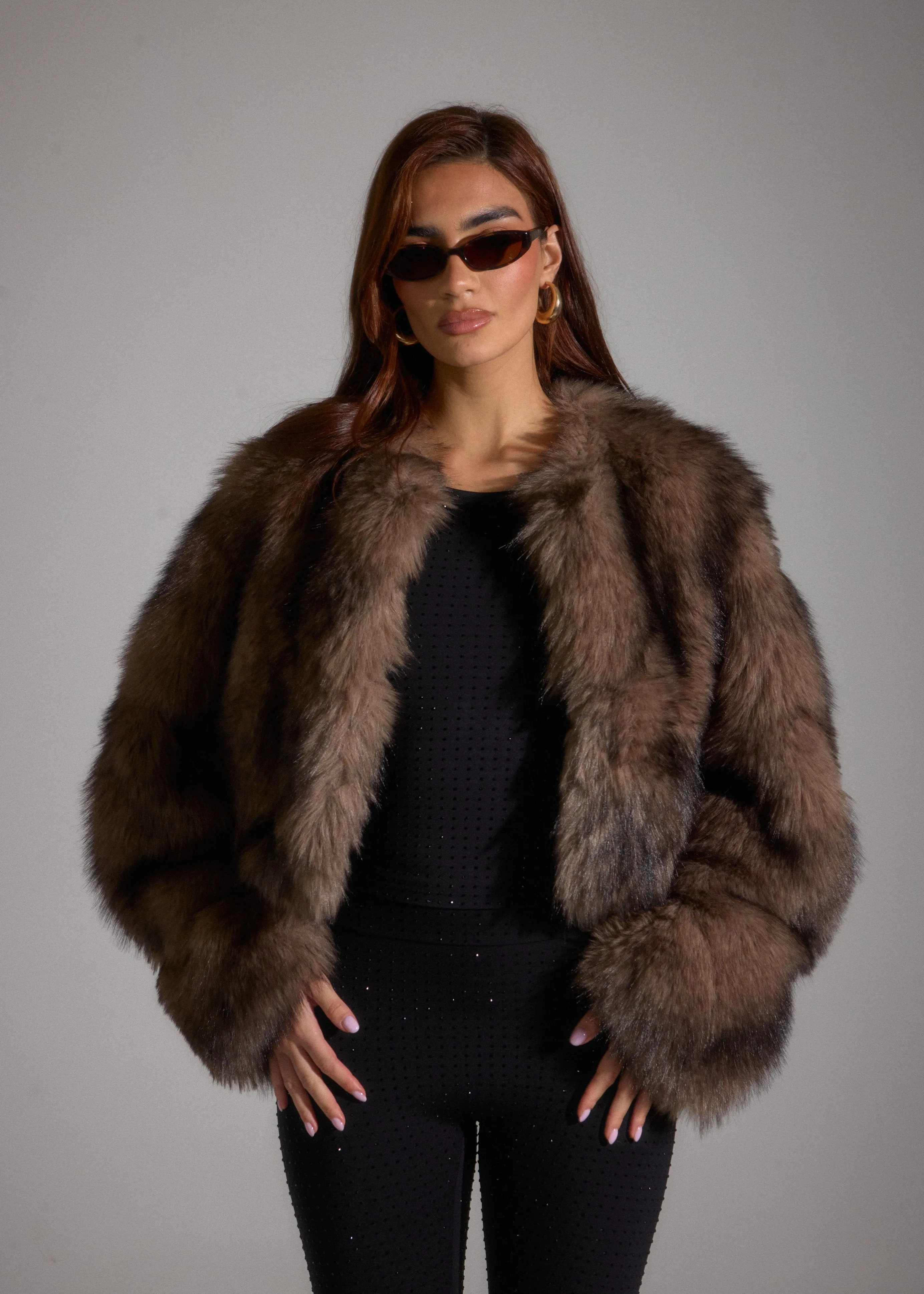 HADI FAUX FUR JACKET