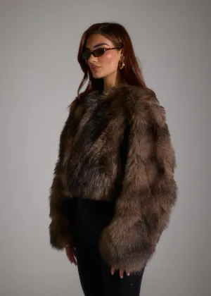 HADI FAUX FUR JACKET
