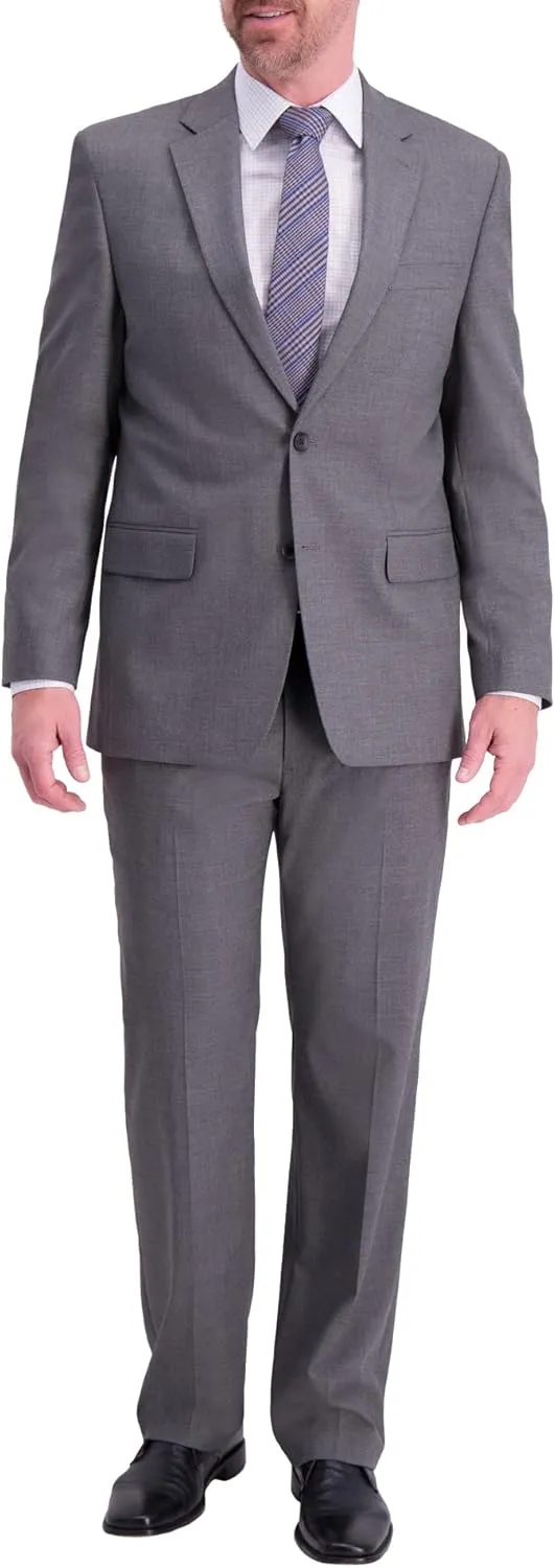 Haggar Men's JMH Premium Stretch Classic Fit Suit Separates - Pants & Jackets