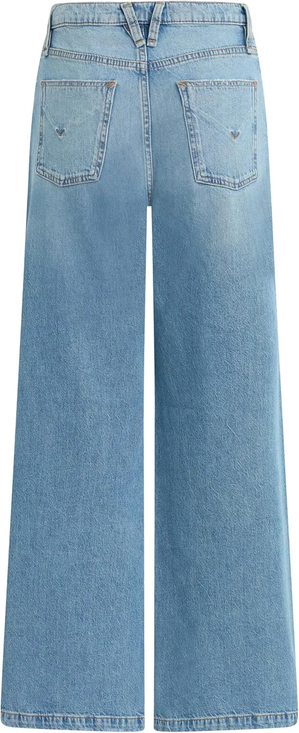 HUDSON Women's Jodie High Rise Loose Fit Wide Leg Jean