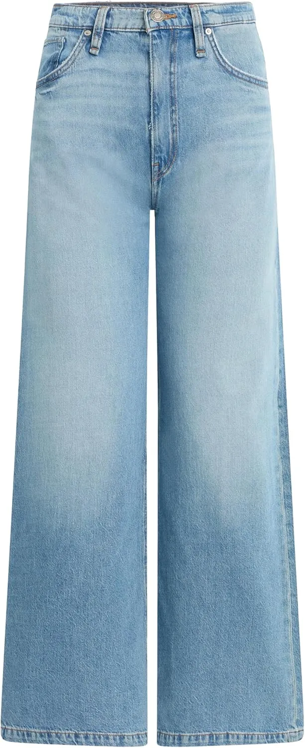 HUDSON Women's Jodie High Rise Loose Fit Wide Leg Jean