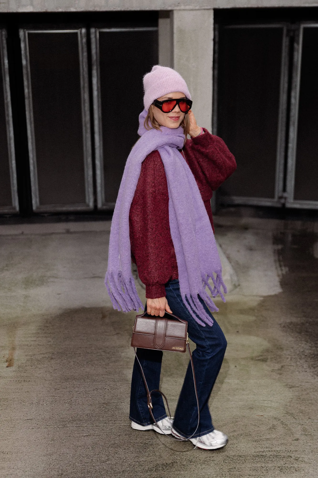Isra scarf english lavender