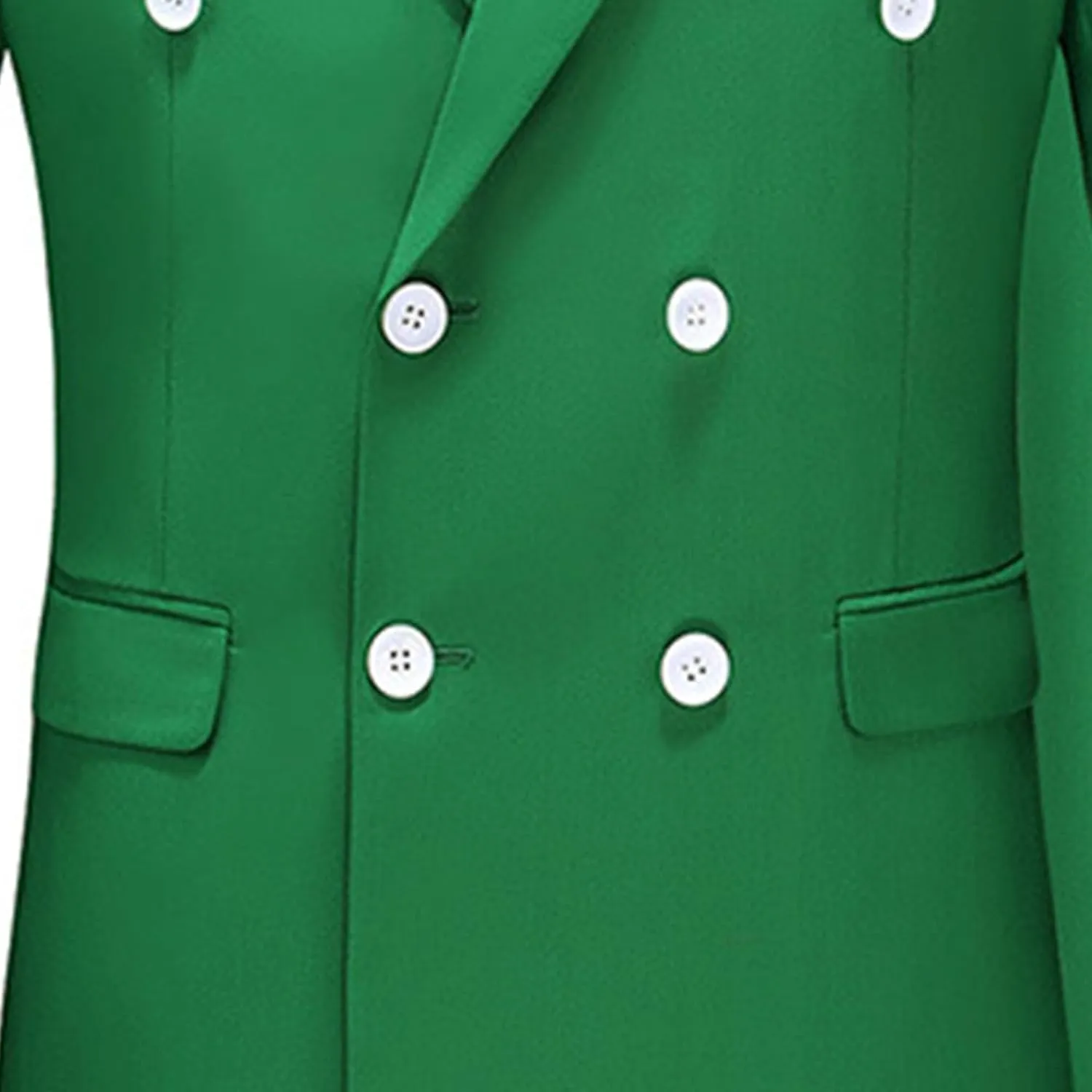 Men's Casual Business 2 Piece Suit Sets Slim Fit Double Breasted Blazer Jacket Pants Set Wedding Prom Tuxedo Suits