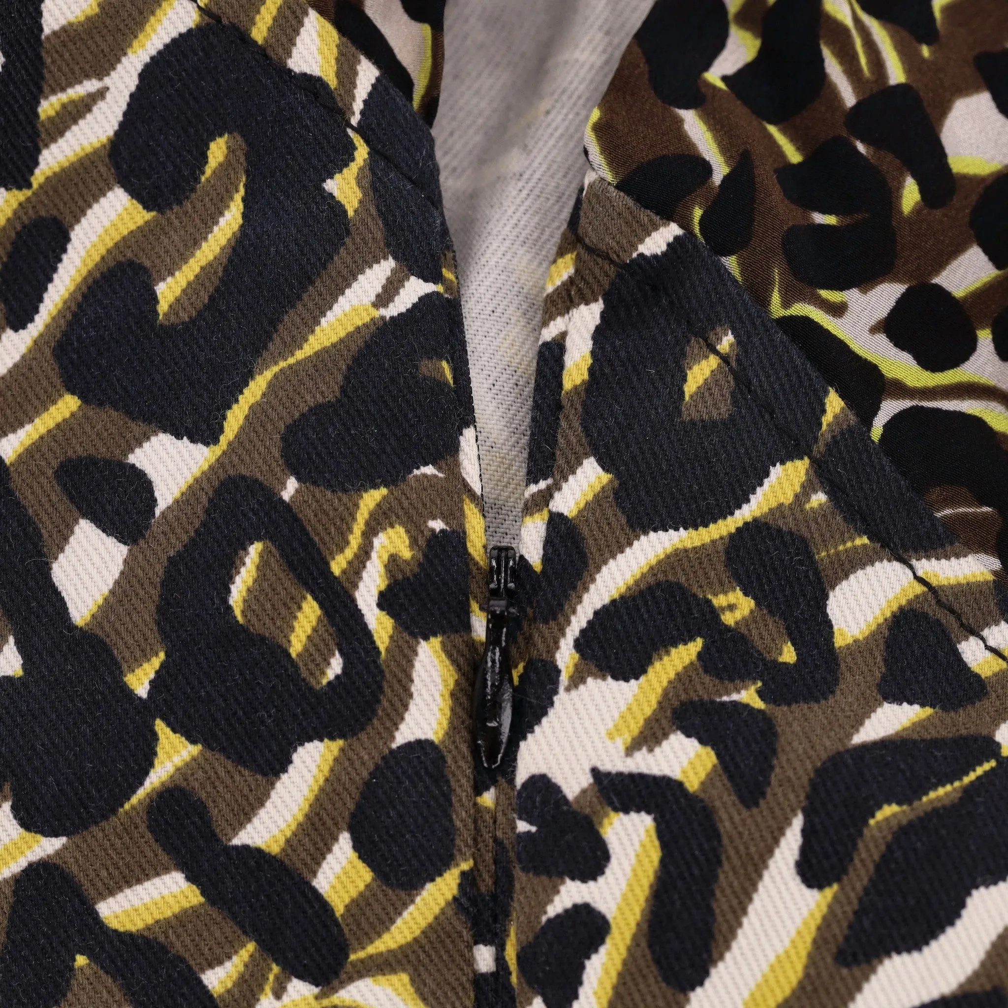 Missoni Animal Print Silk & Cotton Dress. Size 40IT