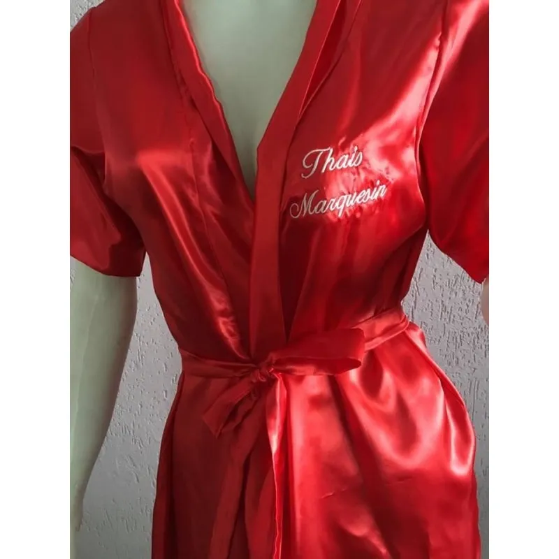 Monogram Passista, Diva, Queen Satin Show Costume Robe