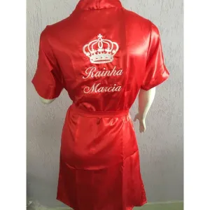 Monogram Passista, Diva, Queen Satin Show Costume Robe