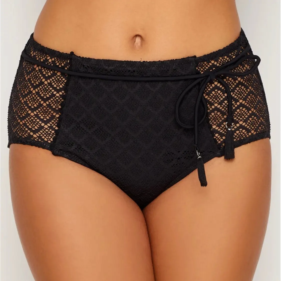 Pour Moi - Castaway Swim Control Brief - Black
