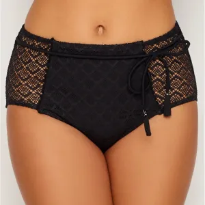 Pour Moi - Castaway Swim Control Brief - Black
