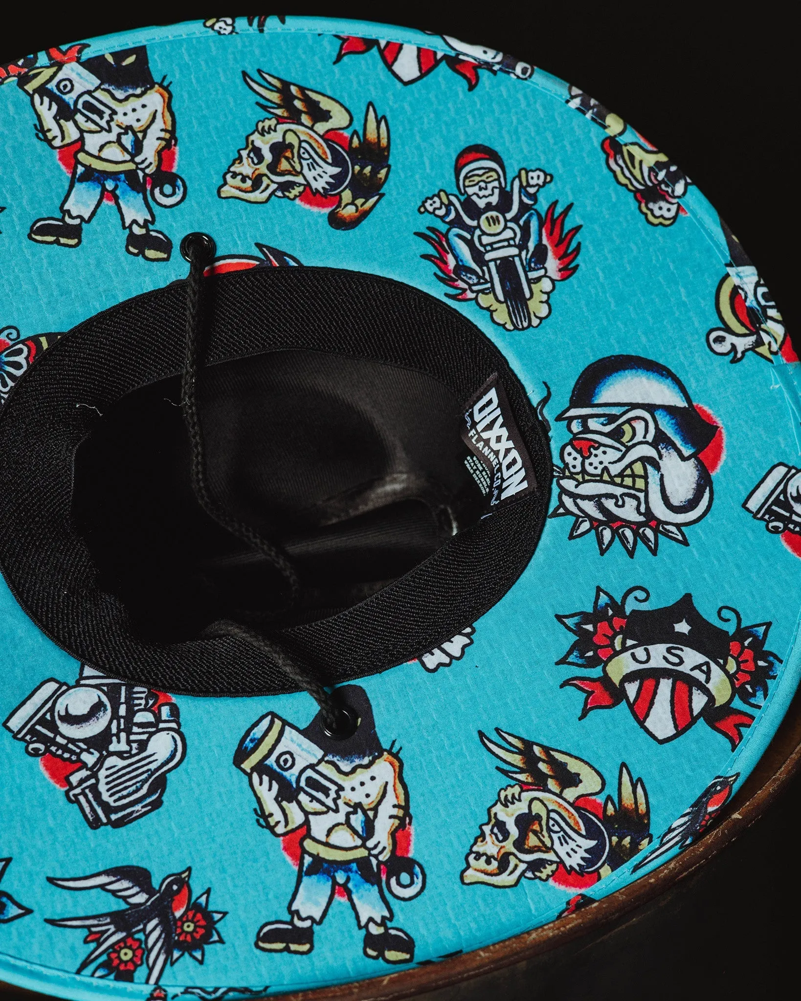 Reaper Madness Straw Sun Hat