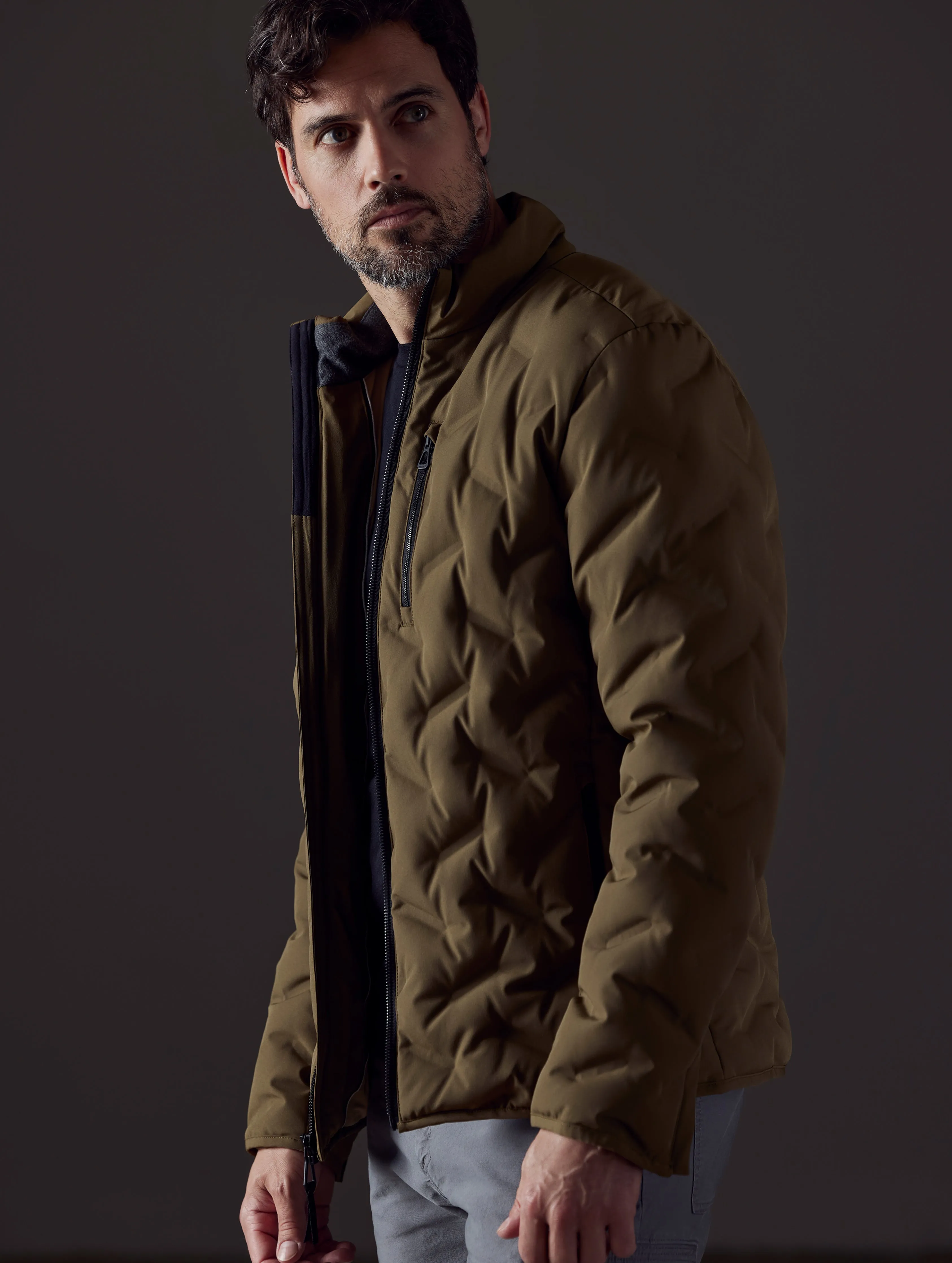 Rex Down Jacket - Command Green