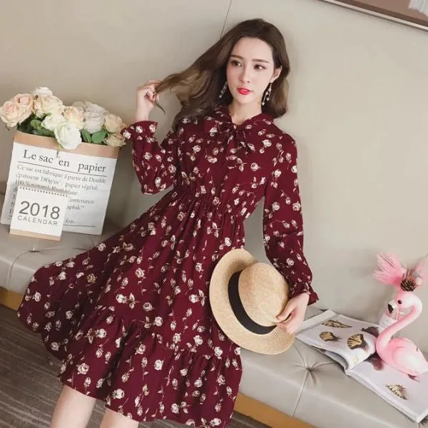 Robe à Fleurs Coréenne