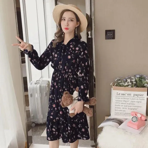 Robe à Fleurs Coréenne