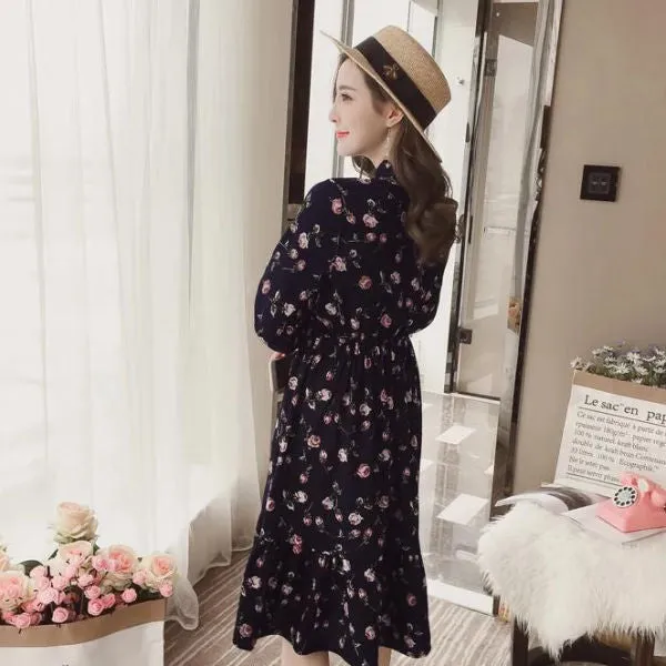 Robe à Fleurs Coréenne