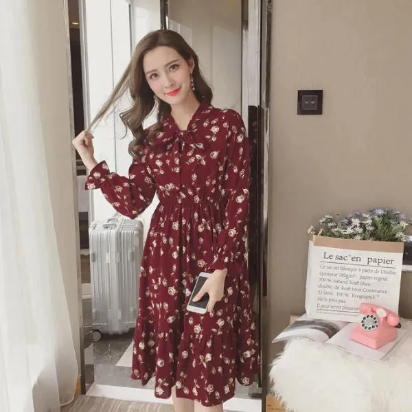Robe à Fleurs Coréenne