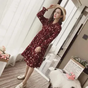 Robe à Fleurs Coréenne