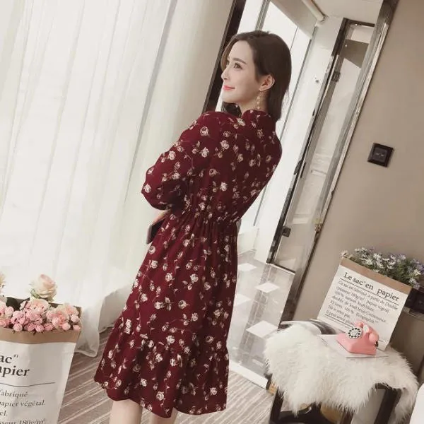 Robe à Fleurs Coréenne