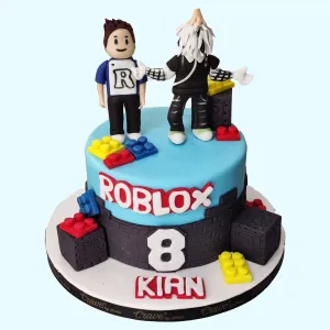 Roblox with Figurine