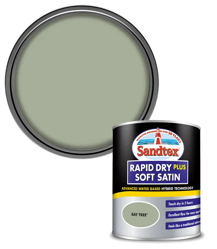 Sandtex Rapid Dry Plus Satin Paint